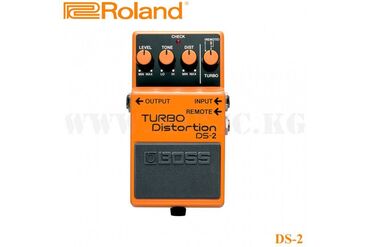 акустика гитара: Педаль Boss DS-2 Turbo Distortion DS-2 включает в себя два