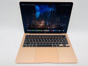 macbuk: Macbook air M1 rengi Gold macbook tezeden ferqlenmir birdene cizigi