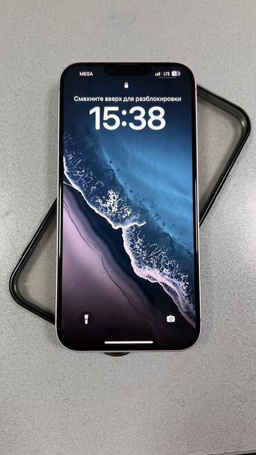 аренда ноут: IPhone 14 Plus, Колдонулган, 256 ГБ, Көк, Коргоочу айнек, Каптама, 86 %