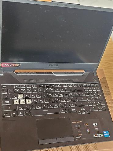 oyun hesabı sat: ASUS TUF Gaming F15 FX506H noutbuk. ÇOX AZ iSTiFADƏ OLUNUB. YENi — 6