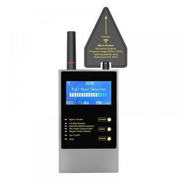 GPS навигаторы: Профессиональный детектор жучков Nectronix WT-10 Конструктивные