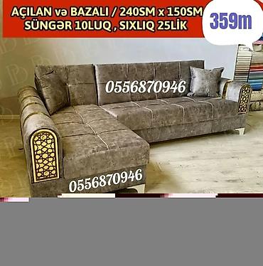 10luq: Yeni, Künc divan, Divan, Bazalı, Açılan — 2