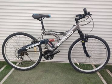 електро вело: Привозной горный велосипед из Кореи В хорошем состоянии Рама
