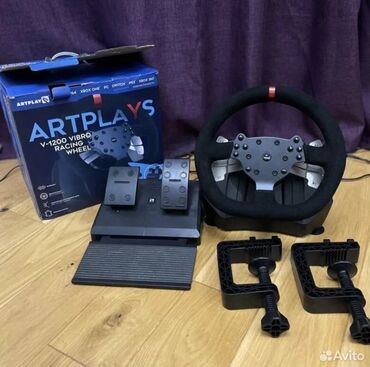 диск юфс 3: Игровой руль Artplays V-1200 Vibro Racing Wheel, совместимый с Xbox