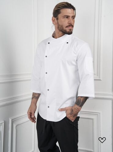 шотландская одежда мужская: Мужской китель повара - Классический белый китель с асимметричной