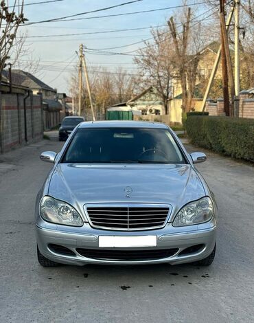 вариант машина ош: Mercedes-Benz S-Class: 2003 г., 3.7 л, Автомат, Бензин, Седан