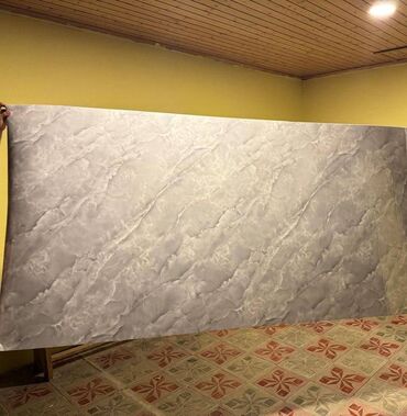 Digər tikinti materialları: PVC Divar Panelləri -1.20*2.80 ölçüsündə 2.5 mm qalınlığında arxası — 6