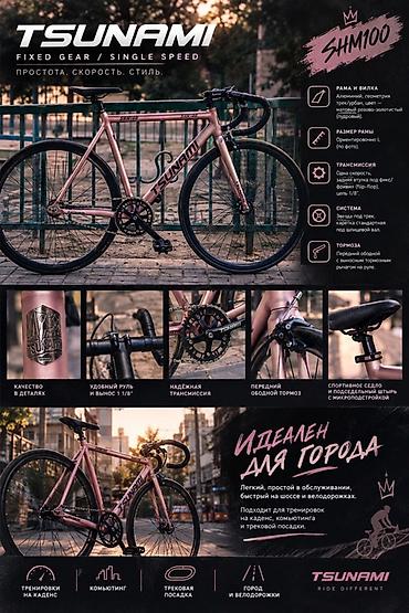 валлер: TSUNAMI SHM100 — фикс-гир/сингл-спид. Простота. Скорость. Стиль. - — 1
