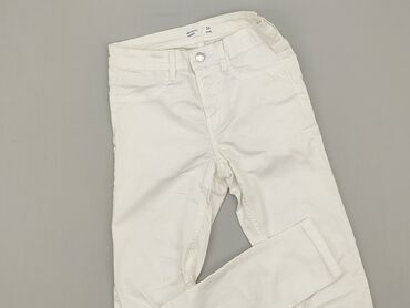 plisowane spódnice biala: Jeans for women, SinSay, S (EU 36)