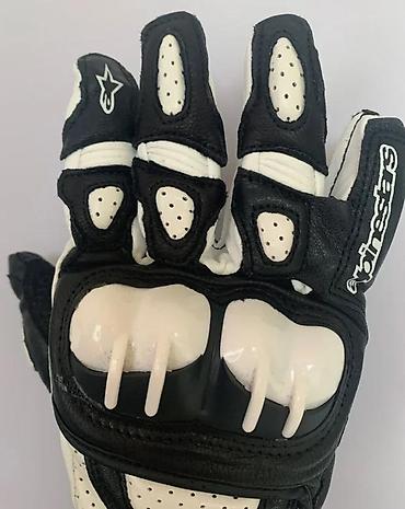 Oprema za bicikliste: Rukavice za motocikl – sportski model GPX - Materijal: prirodna koža — 7