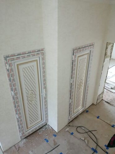 Qapıların təmiri: Plastik Naxışlı Hamam Qapıları — 7