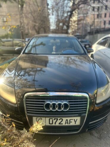 ауди матор 2: Audi A6 (C6), черный седан бизнес‑класса. Кузов/экстерьер: - Черный