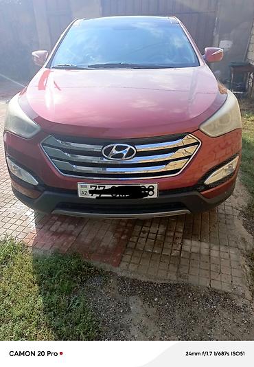 aluminum radiator: Hyundai Santa Fe: 2 l | 2013 il Krossover — 2