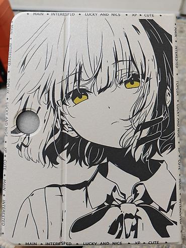 pad 4: Oneplus pad 2 Чехол-книжка для планшета с аниме-принтом + защитное — 2