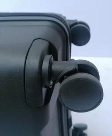 Putni koferi i torbe: Tvrdi kofer za putovanja – crni, veliki format - Materijal: čvrsta — 13