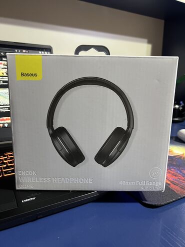 dj keys: Baseus encok D02 pro modeli satılır. Nauşnik yenidir. 1 həftə əvvəl