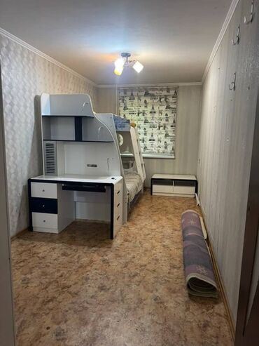 3 бөлмө, 60 кв. м, 104-серия, 1 кабат, Евроремонт