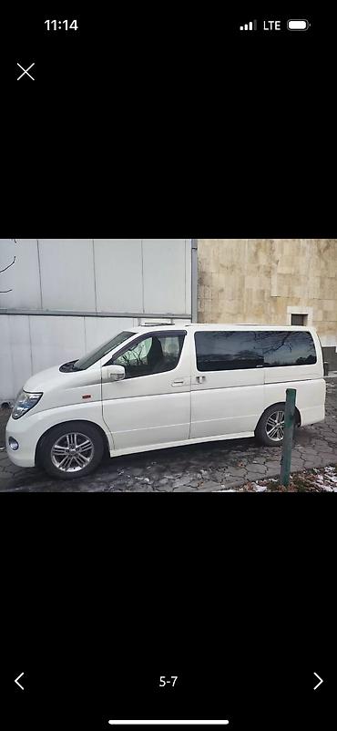 Унаа сатуу: Nissan Elgrand: 2007 г., 3.5 л, Автомат, Бензин, Вэн/Минивэн — 4