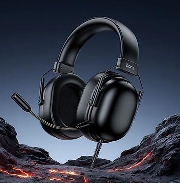 logitech 920: Проводные гарнитуры, Hoco, Новый, цвет - Черный — 8