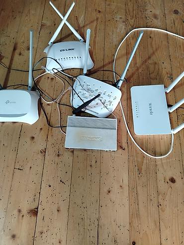 mifi router: HAMISI BIR YERDE. Wi‑Fi router/modem seti – müxtəlif markalar və — 1