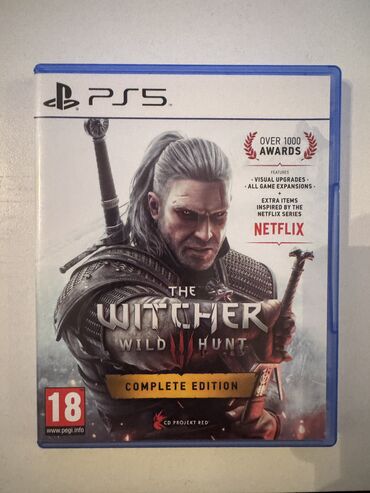 ps5 ikinci el: The Witcher 3 PS5