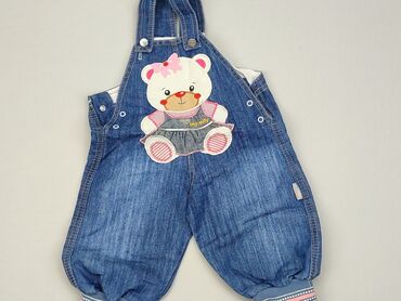 spodnie do jazdy na rowerze: Dungarees, 3-6 months, condition - Good