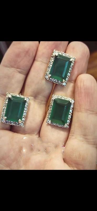 Digər zərgərlik əşyaları: 💥 ENDİRİM! 💥 Təbii daşlarla hazırlanmış gümüş komplektlər 🔹 — 4