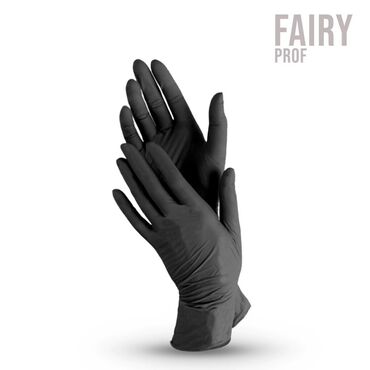 женские перчатки: Перчатки нитриловые S, M упаковка