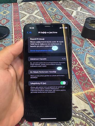 iphone xs black: IPhone Xs, 64 GB, Qara, Face ID — 6