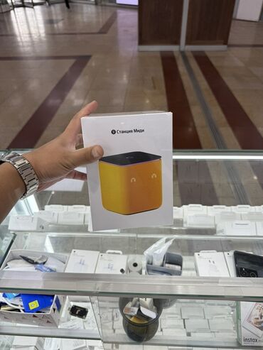 телефоны xiaomi: Яндекс Станция Миди (оранжевая) - Умная колонка с голосовым