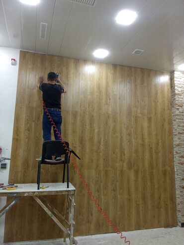 Отделочные работы: Laminat usdasi her cur laminat ve parketin vurulmasi gozel ve