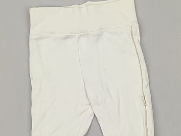 spodnie białe eleganckie: Spodnie dresowe, 0-3 m, stan - Zadowalający