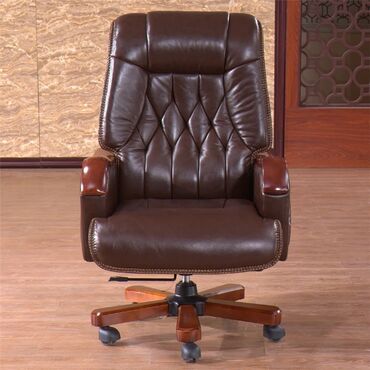 кресло кожа: Комплект офисной мебели, Кресло, Новый
