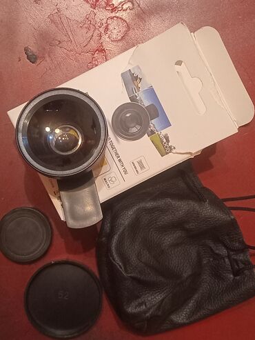 Obyektivlər və filtrləri: 0.45X Phone Lens – Mobil telefon və kamera üçün 2‑də‑1 linza — 8