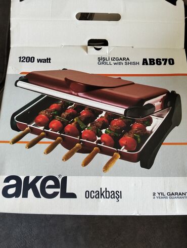 Blenderlər: Turkiyenin Akel firmasi kabab bisiren 1200 watt gucunde yenidir qutuda