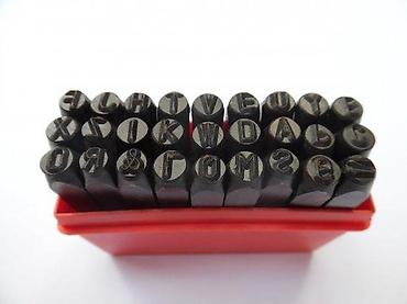 Setovi ručnog alata: Set udarnih žigova – slova i brojevi - Kompleti metalnih udarnih — 3