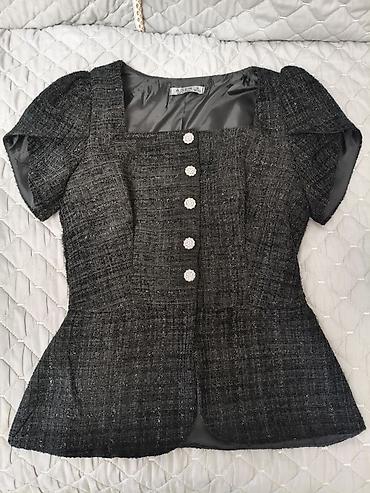 lining s: Твидовый женский жакет-топ ADEM collection, размер S (40–42). - Цвет — 1