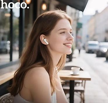 apple studio: Беспроводные вакуумные наушники, Hoco, Новый — 8