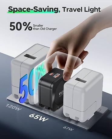 dell xps: PD Charger ORICO-OR-65AC-C-EU-WH-EP 65W USB-C Charger, GaN Travel — 7