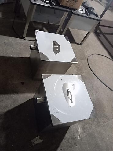 Оборудование для ресторанов, кафе: Paslanmayan poladdan yağ tutucu (grease trap) - Təyinat: Mətbəx — 2