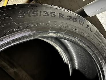 stud 100: Шины 315 / 35 / R 20, Лето, Б/у, Комплект, Германия, Continental — 7