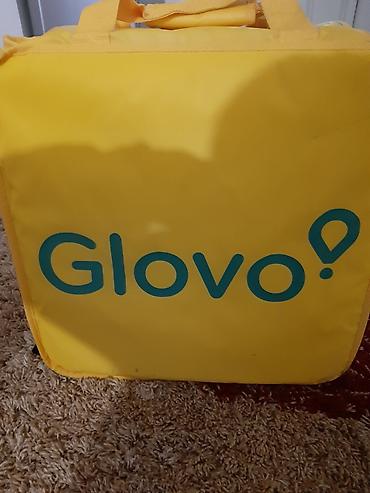 repom: Nova glovo torba sa Etiketom Glovo termo torba za isporuke – žuta - — 2