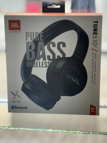 ТВ и видео: Беспроводные (Bluetooth) Наушники, JBL, цвет - Черный
