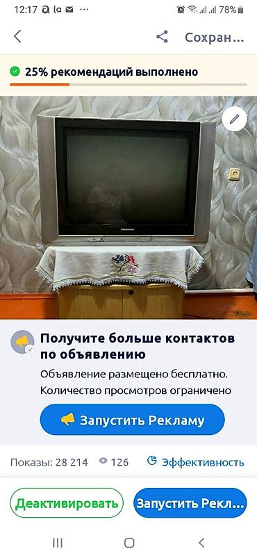 телевизор 35: Телевизор Panasonic (плазменная/ЭЛТ-панель крупного формата) с — 1