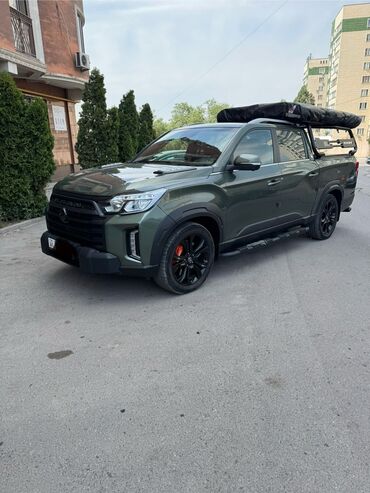 купить авто с кореи бу: Ssangyong Rexton: 2022 г., 2.2 л, Автоматтык, Дизель, Пикап