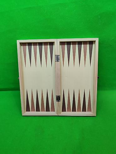 Игрушки: Шахматы шашки нарды деревянные комплект игр 3 в 1🌟 Комплектация — 7