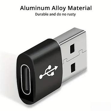 Druga oprema za računare i laptopove: Adapter sa USB C ženskim na USB A muški NOVO. OPIS PROIZVODA: Adapter — 4