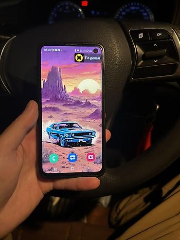 Samsung Galaxy S10e, Б/у, 128 ГБ, цвет - Голубой, 2 SIM