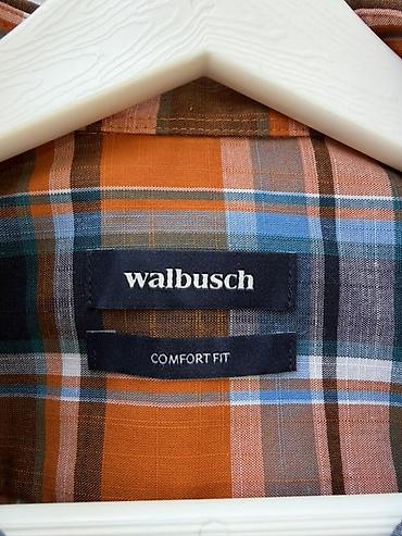 Рубашки: Брендовые рубашки из Европы 1 👕 Мужская рубашка Walbusch Comfort Fit — 2