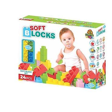 la force obuca: Mekane kocke 24PCS – šarene i sigurne edukativne kocke za najmlađe — 1